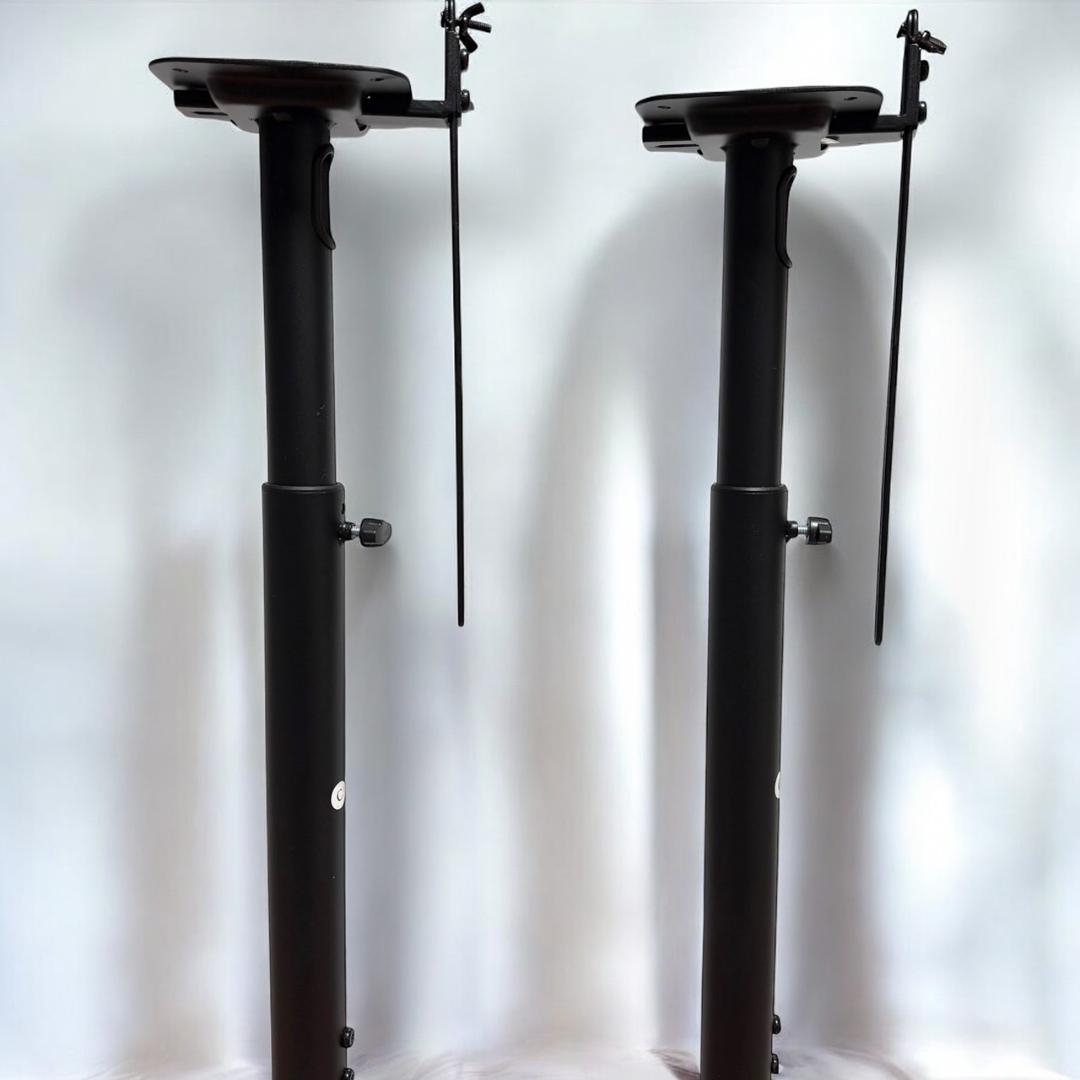 ☆美品 Eono PL5402-07 ブラック スピーカースタンド ペア