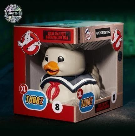 正規代理店 マシュマロマンXL ビニールラバーダックフィギュア 2000体限定