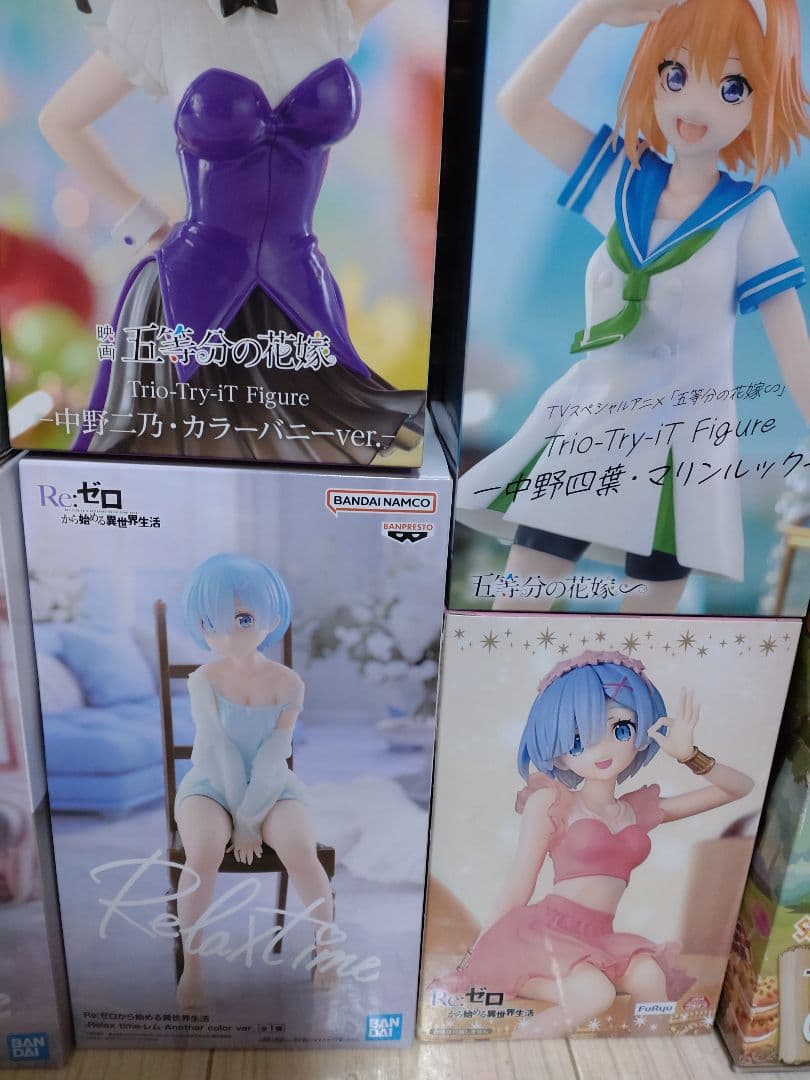 美少女フィギュア まとめ売り 五等分の花嫁 リゼロ 初音ミク 10体セット