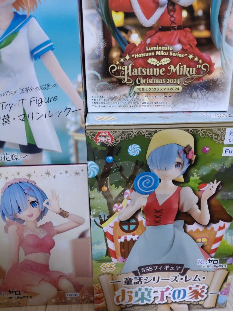 美少女フィギュア まとめ売り 五等分の花嫁 リゼロ 初音ミク 10体セット