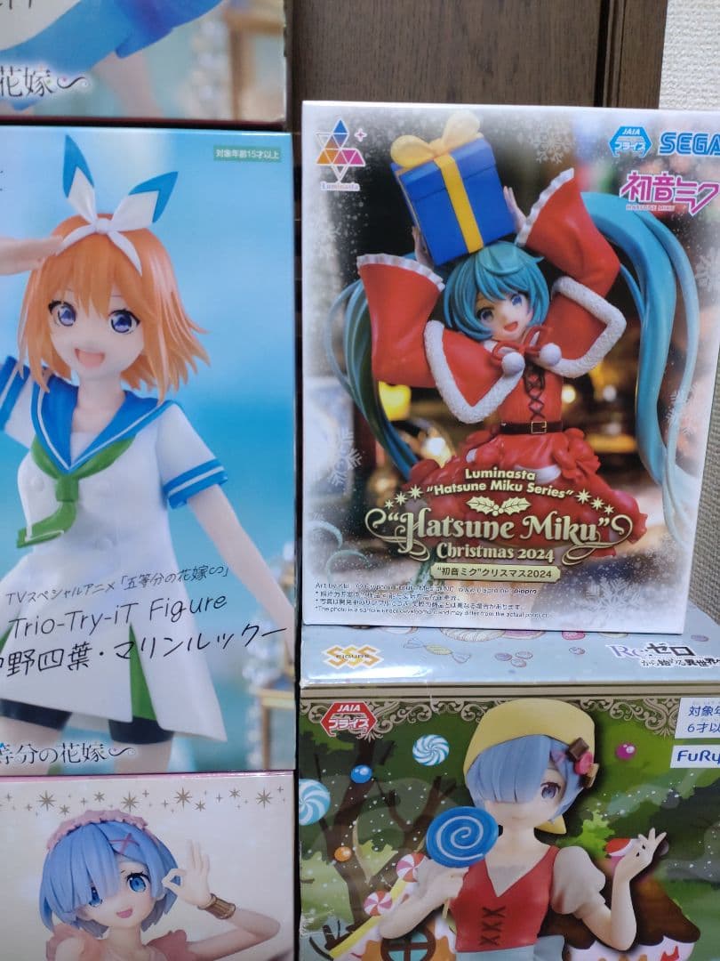 美少女フィギュア まとめ売り 五等分の花嫁 リゼロ 初音ミク 10体セット