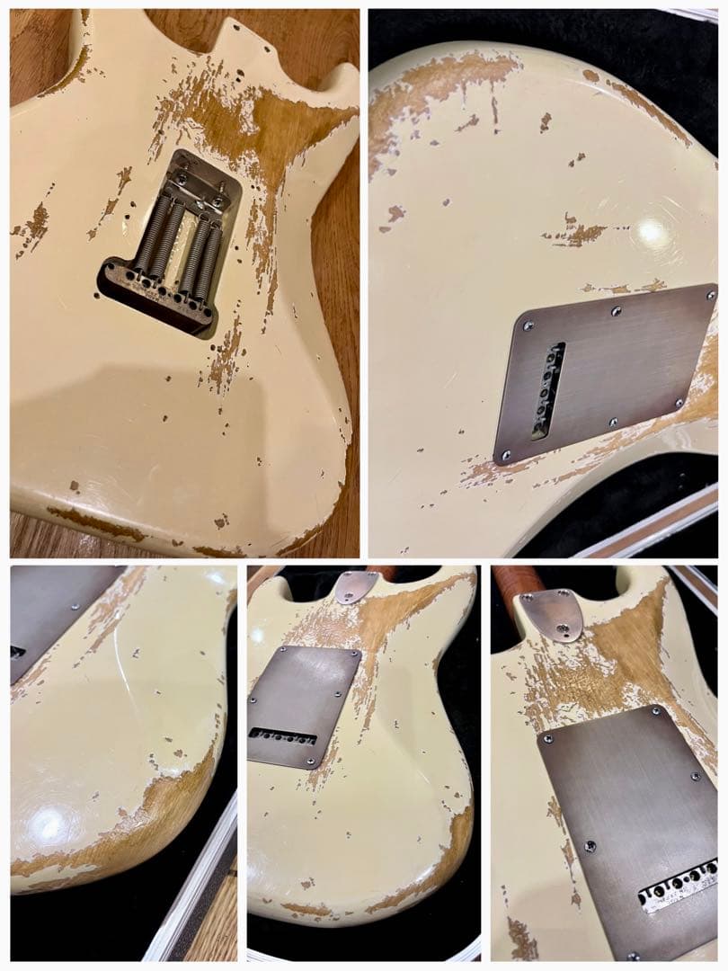 ハードレリック60sストラトキャスタータイプ 80sビンテージピックアップ