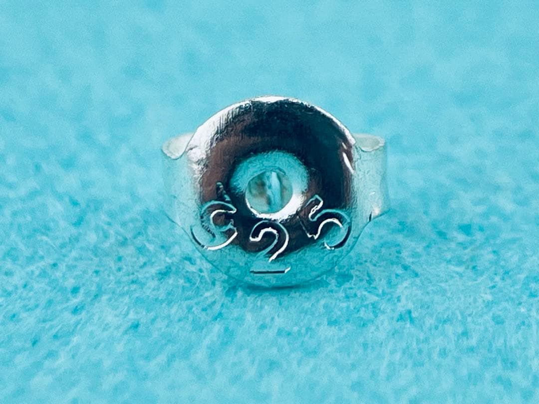 h959 美品　ティファニー　インフィニティ　ピアス　Ag 925 シルバー