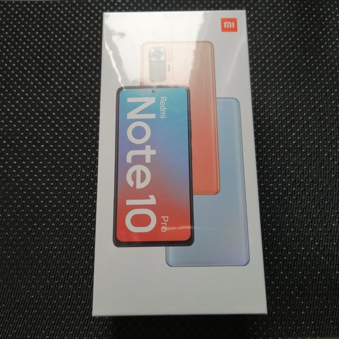 【★新品＊未開封☆】＊Xiaomi Redmi Note 10 Pro＊ブルー