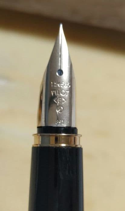 パイロット　万年筆　蒔絵　鶴　14k　國光會