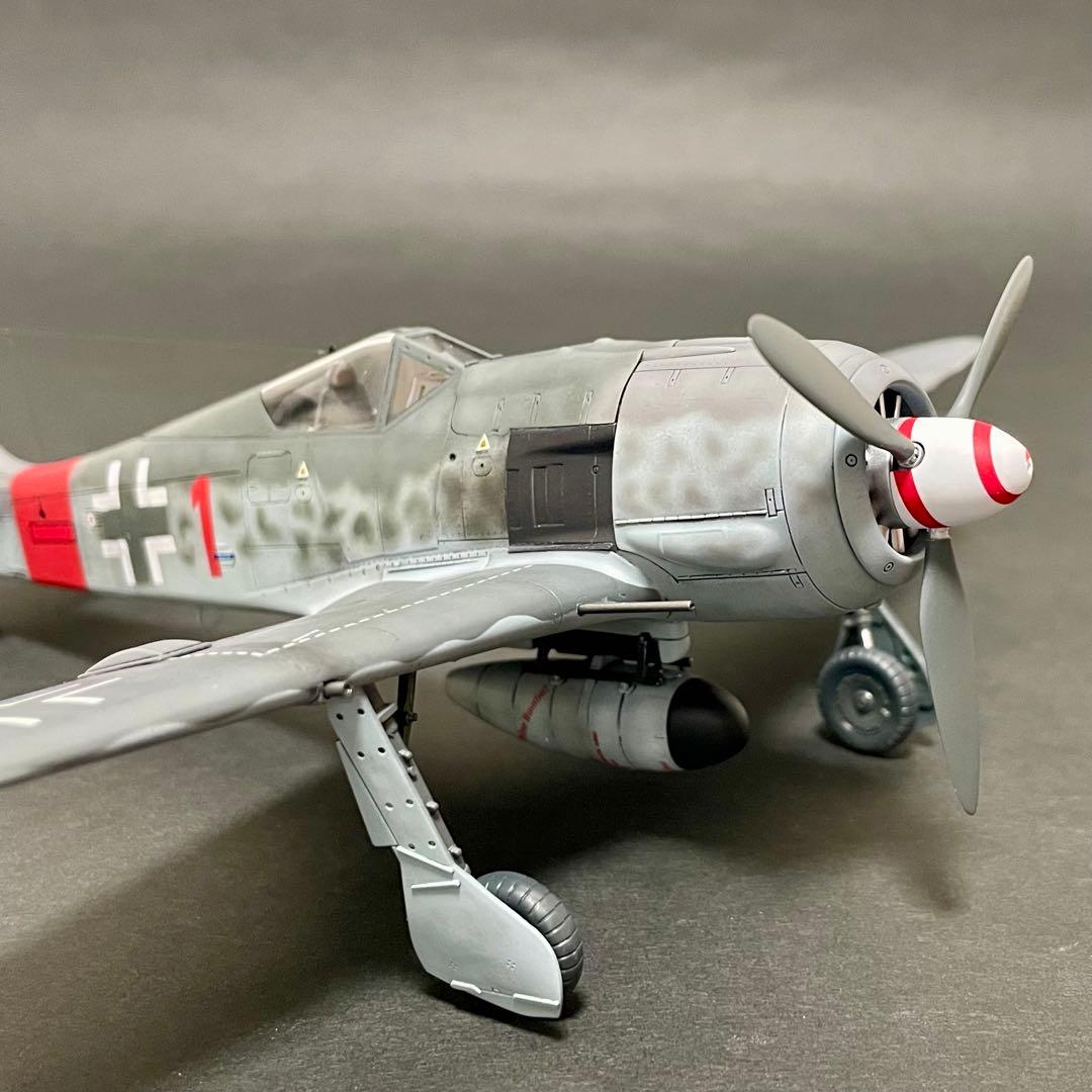 【完成品】タミヤ 1/48 フォッケウルフ Fw190 A8
