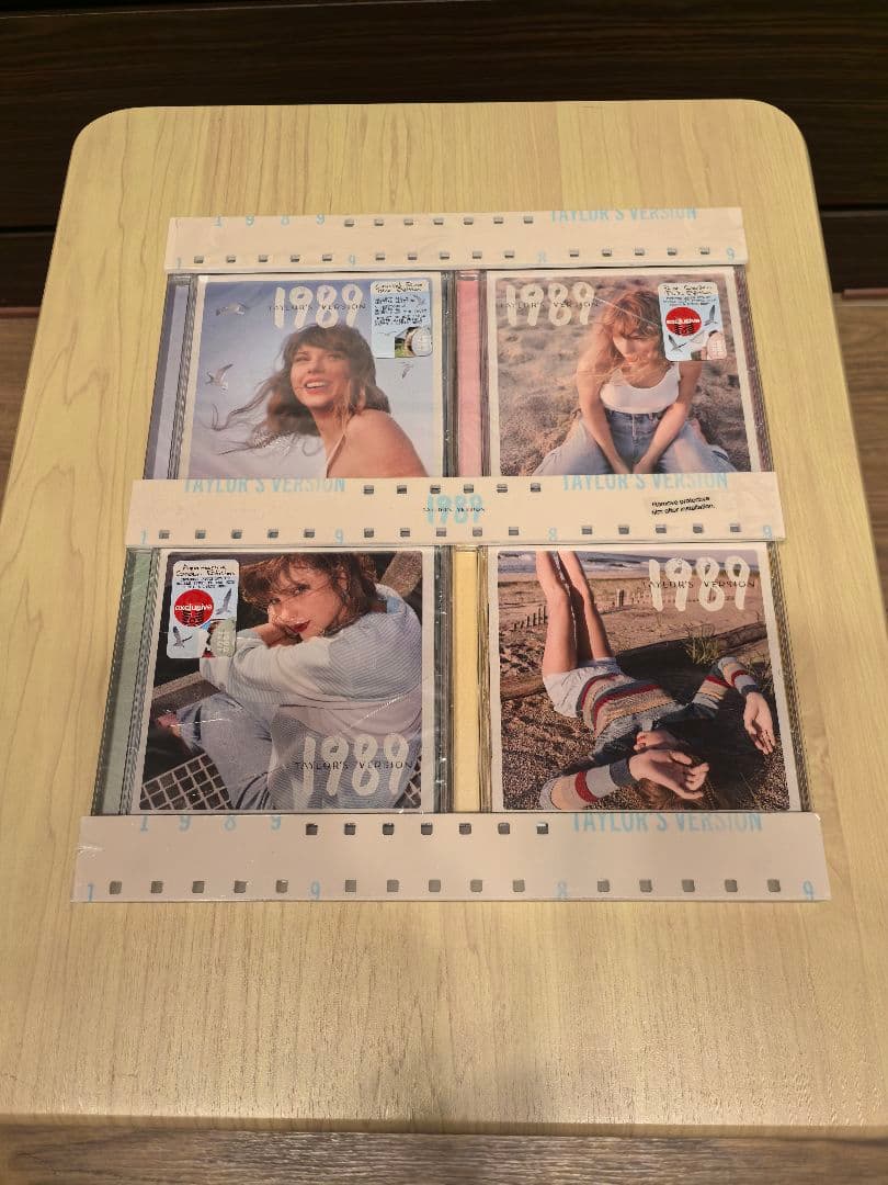 1989年（テイラー版）フィルムストリップCDディスプレイ棚