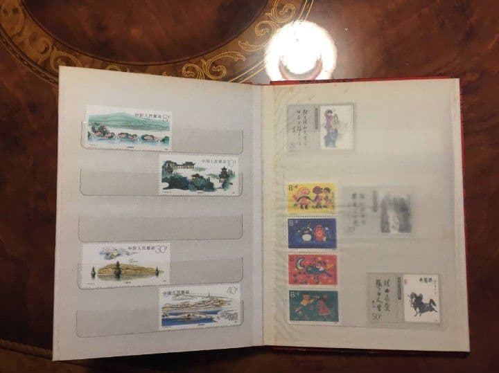 コレクション未使用中国切手・全種類揃い・1986年～1991年発行・合計102枚