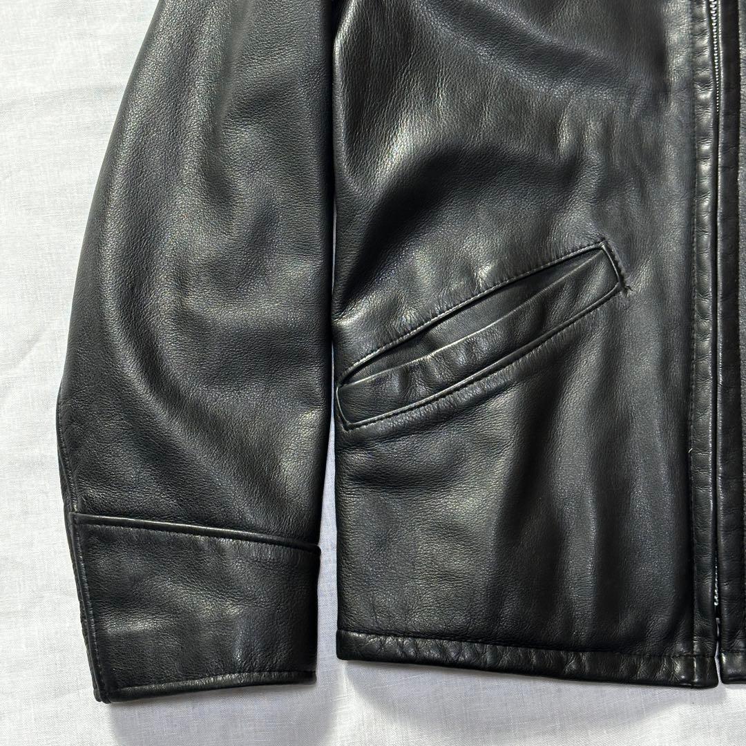 USA製 ショット レザージャケット シングルライダース 544 スタッズ 黒