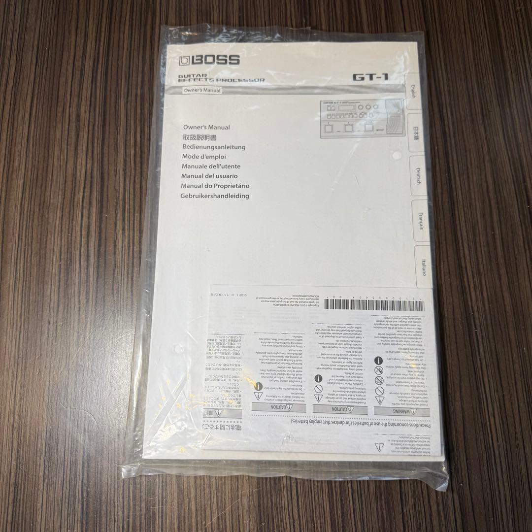 gt-1 boss 専用ケース、箱、取説付