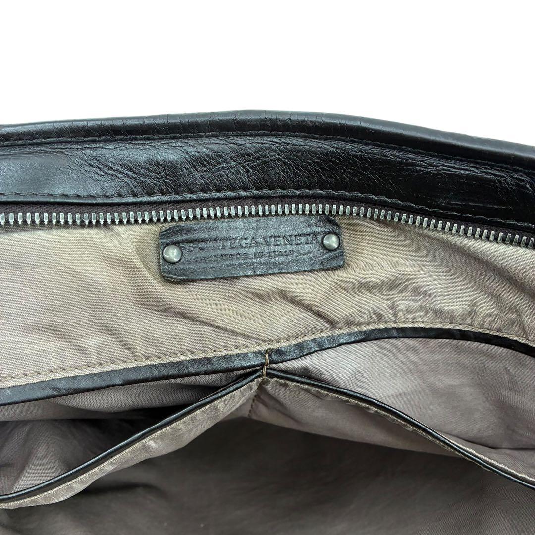 ボッテガヴェネタ　ビジネスバッグ　ブリーフケース　イントレチャート　ブラウン