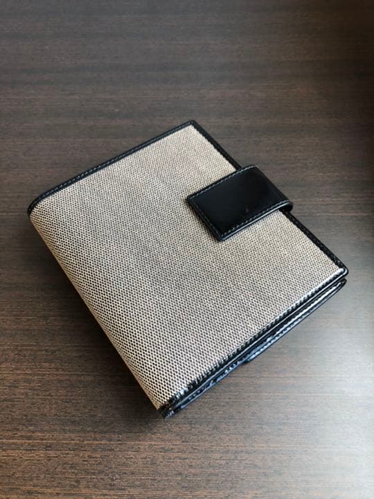 【新品未使用】GUCCI グッチ財布 キャンバスレザーブラック