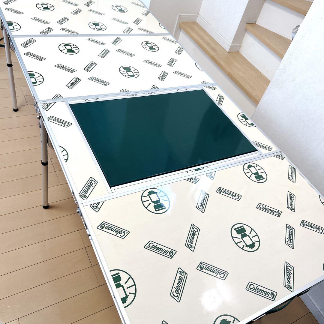 コールマン4つ折りBBQテーブル チャコールグリルセット