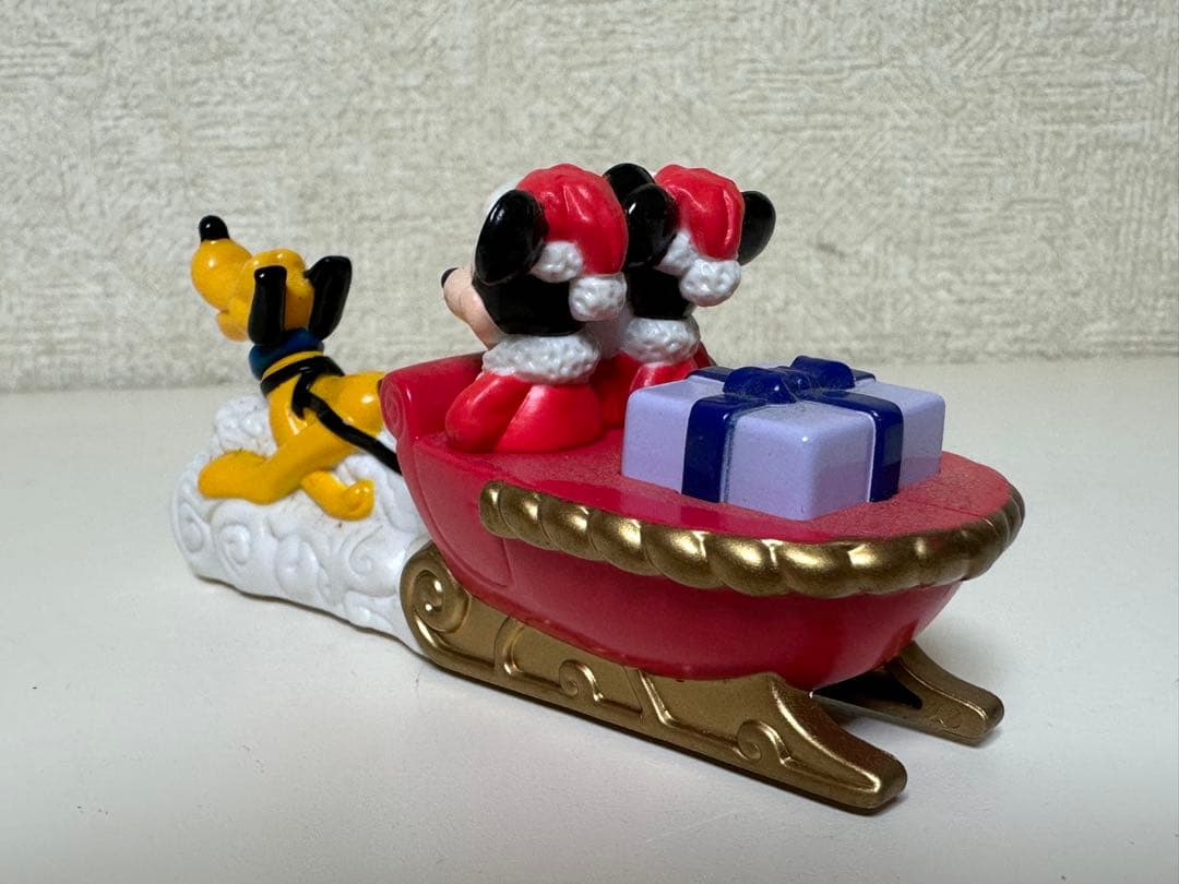 2001 クリスマス限定 サンタクロース ミッキー＆ミニー ミニカー トイカー