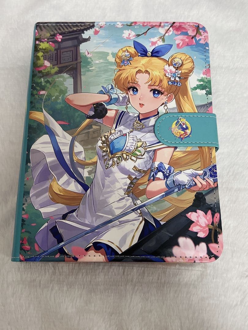 セーラームーンシール帳完成品　A５　予備シート３枚