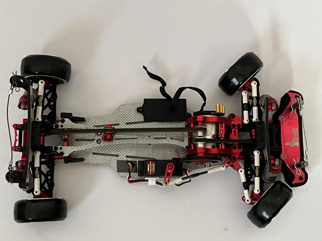 ヨコモ 1/10 ドリパケ DIB レッド ブラシレスモーター・サーボ付 完成品