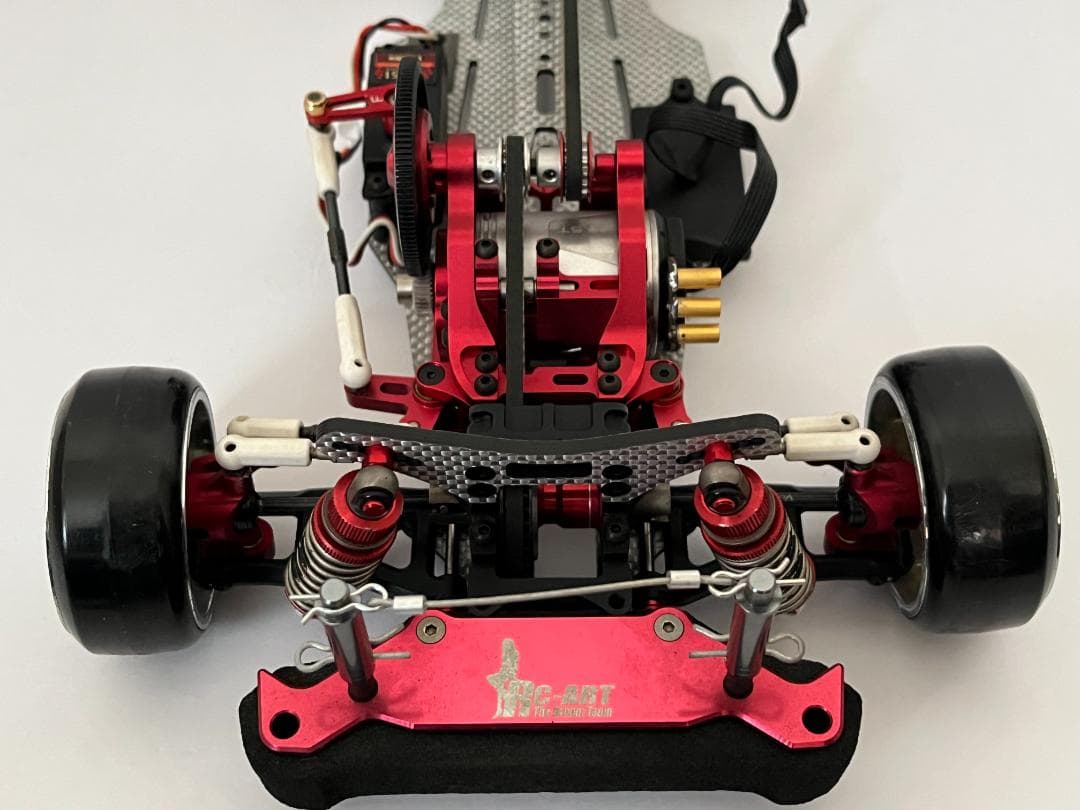 ヨコモ 1/10 ドリパケ DIB レッド ブラシレスモーター・サーボ付 完成品