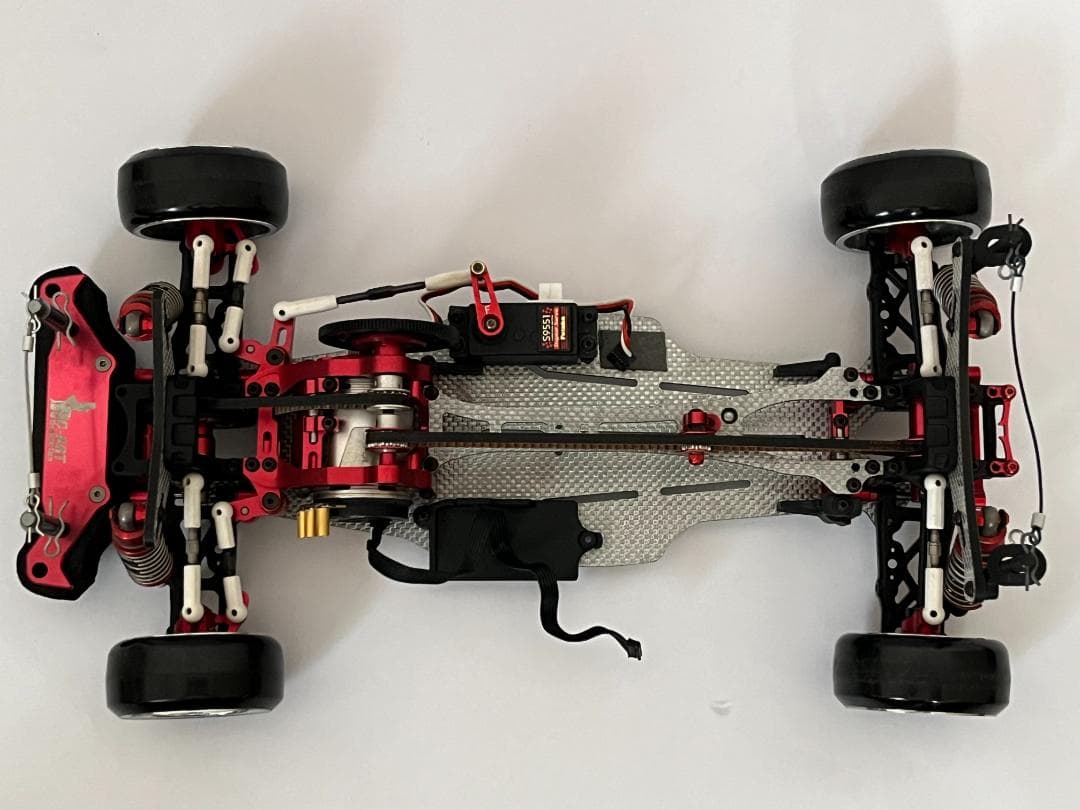 ヨコモ 1/10 ドリパケ DIB レッド ブラシレスモーター・サーボ付 完成品