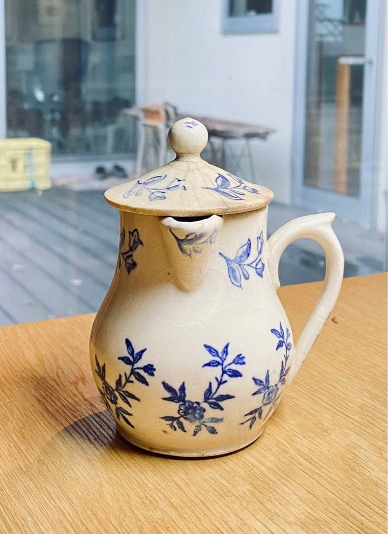 フランスアンティーク　st.UZE ミルクポット