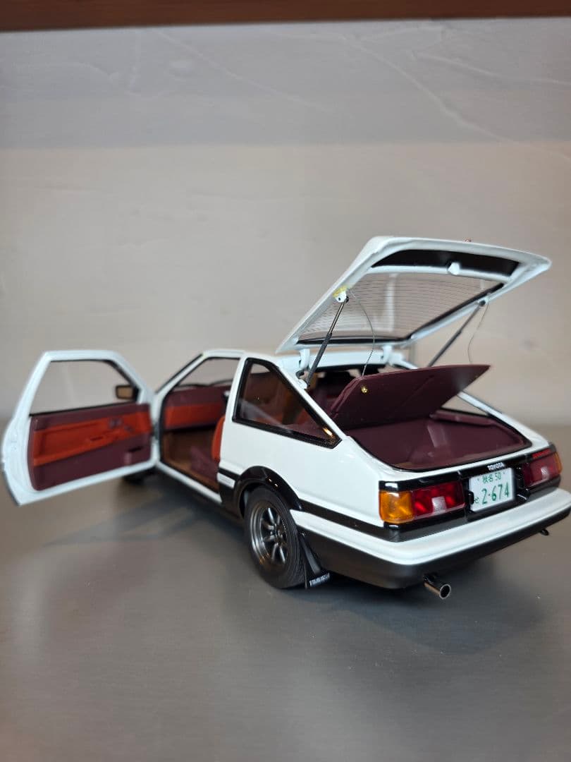 オートアート 頭文字D イニシャルD 1/18 スプリンタートレノ ノーマル版