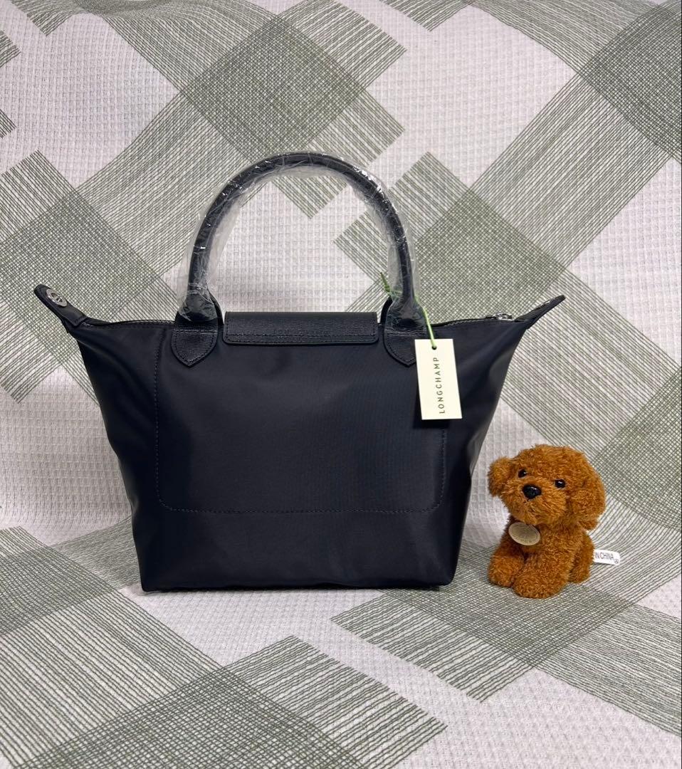 《LONGCHAMP》プリアージュ トップハンドバッグ　S/黒