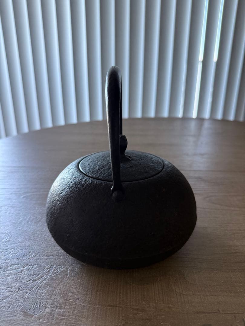 南部鉄器 鉄瓶 「釜定」19年熟成もの