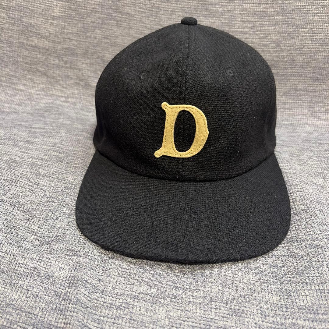 THE H.W.DOG&CO ウールベースボールキャップ　ブラック