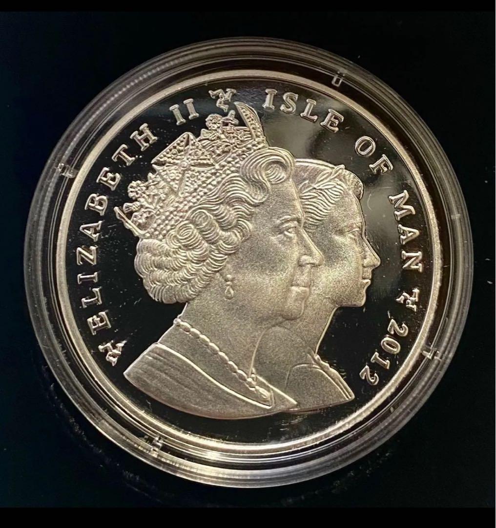 限定レア☆マン島 キャット 銀貨 2012 マンクス Manx 純銀 猫