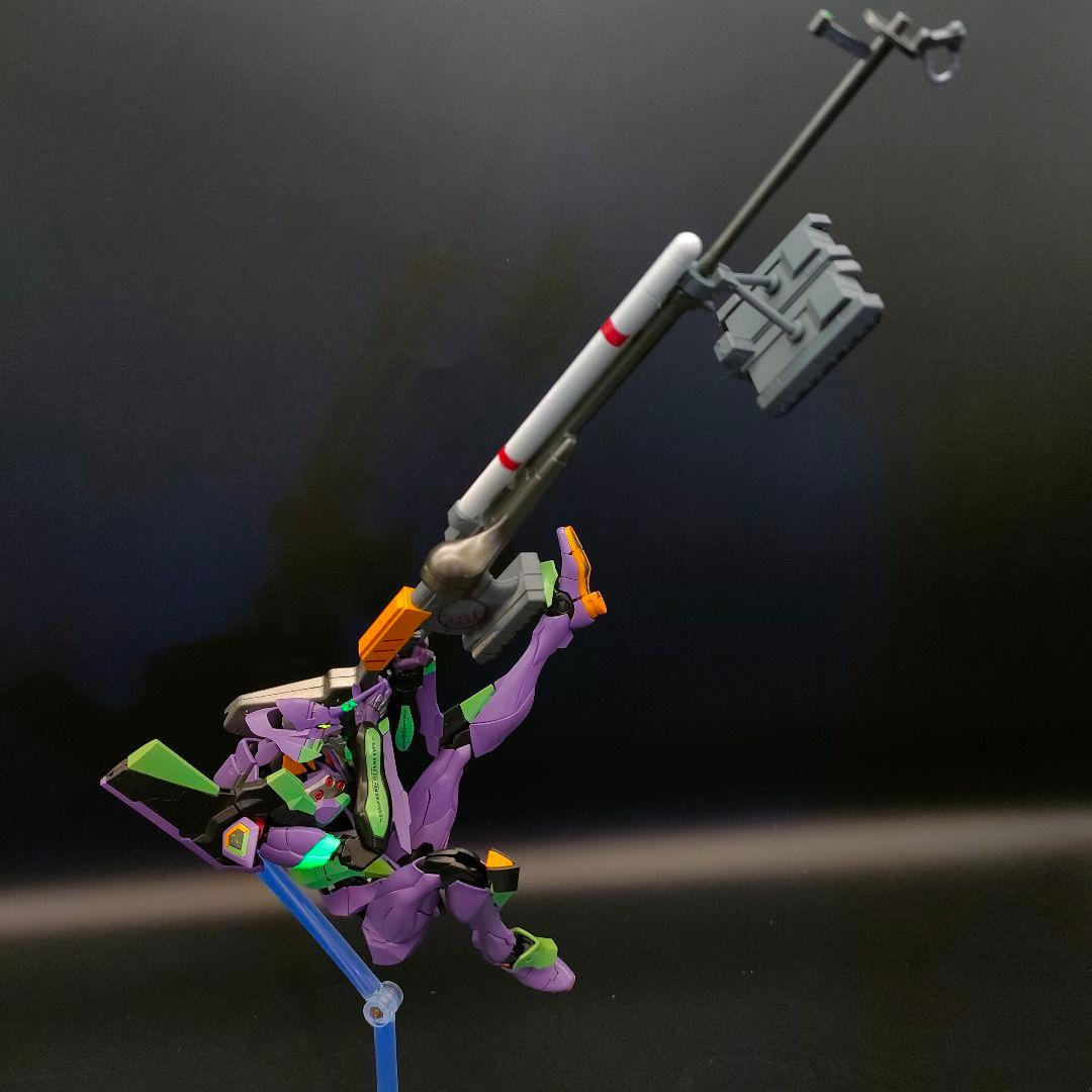 エヴァンゲリオン　初号機 RGカシウスの槍 陽電子砲TV ver.【全塗装完成】