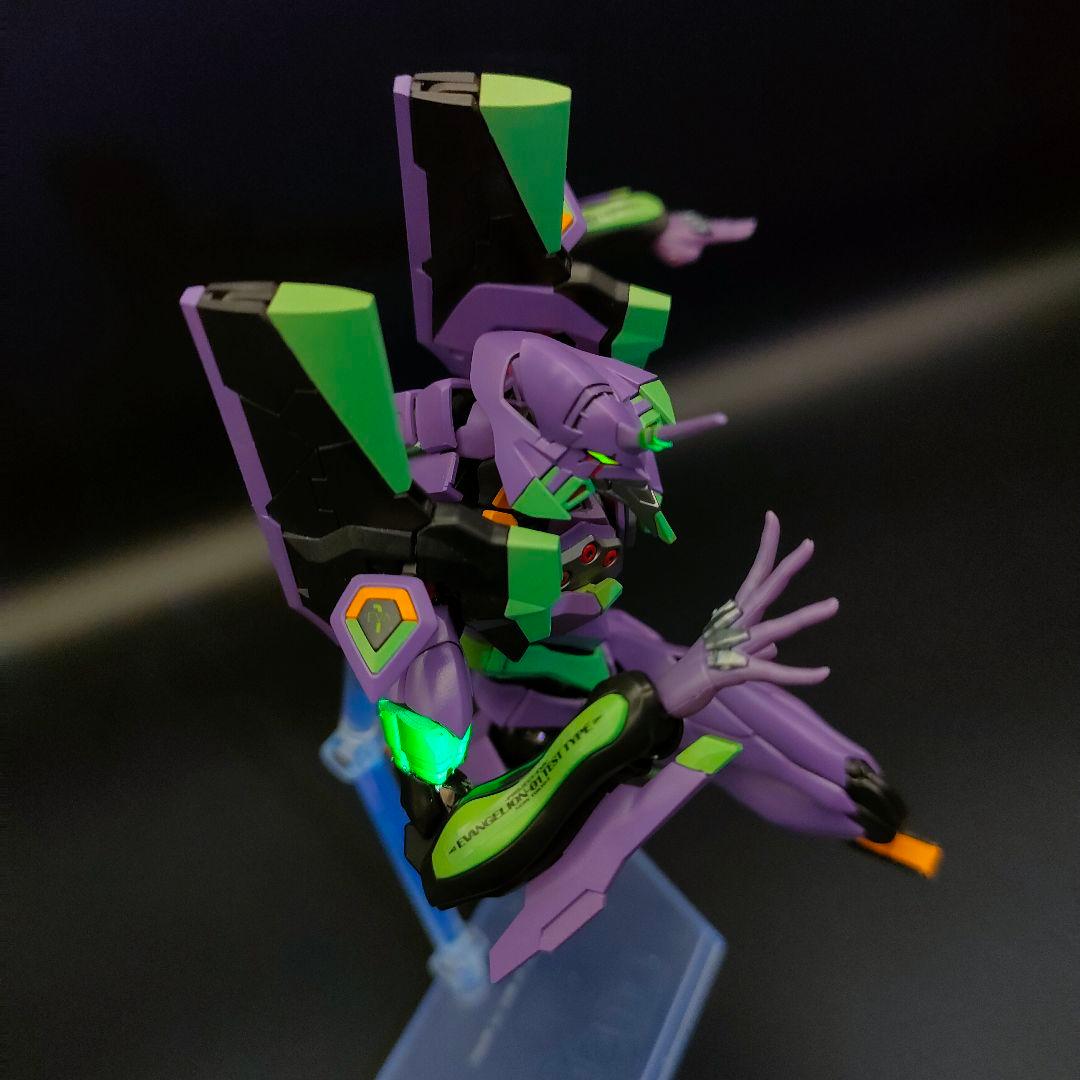 エヴァンゲリオン　初号機 RGカシウスの槍 陽電子砲TV ver.【全塗装完成】