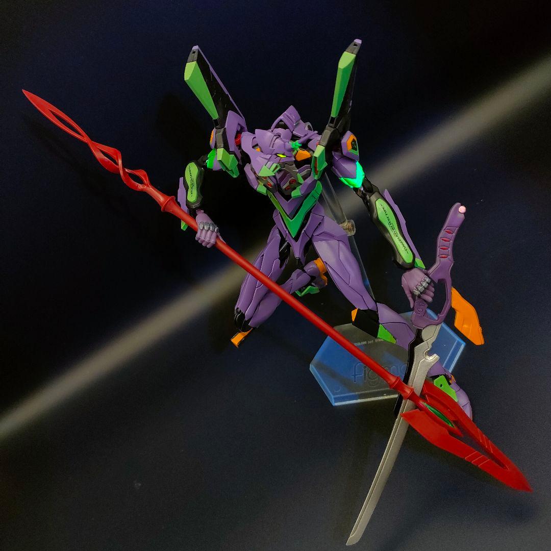 エヴァンゲリオン　初号機 RGカシウスの槍 陽電子砲TV ver.【全塗装完成】