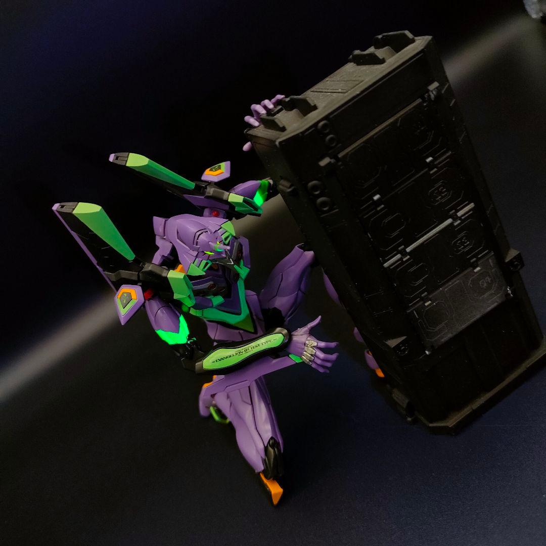 エヴァンゲリオン　初号機 RGカシウスの槍 陽電子砲TV ver.【全塗装完成】