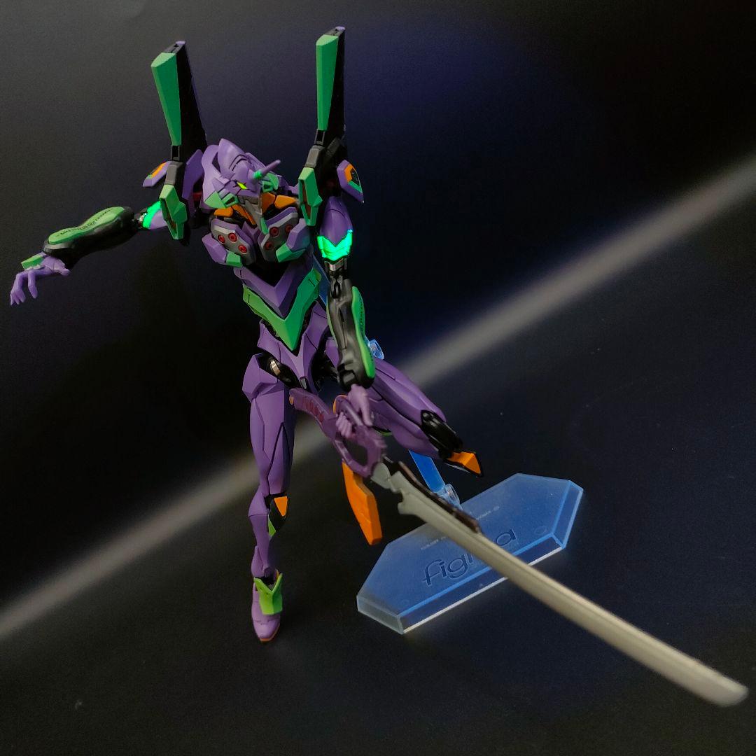 エヴァンゲリオン　初号機 RGカシウスの槍 陽電子砲TV ver.【全塗装完成】