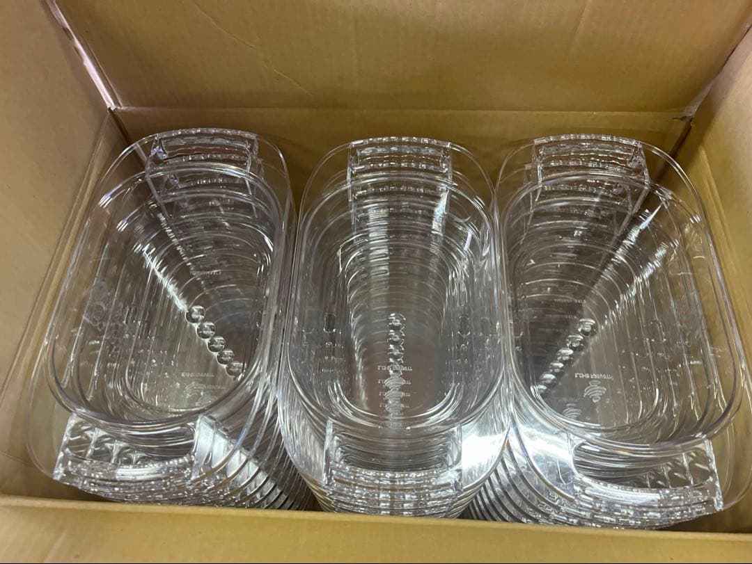 【未使用新品】レトロクリアードル箱30箱セット