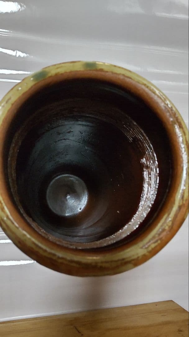 瀧口喜兵爾 織部 四方皿，信楽焼明山作花瓶耳付、古瀬戸焼森脇文直作花瓶3点セット