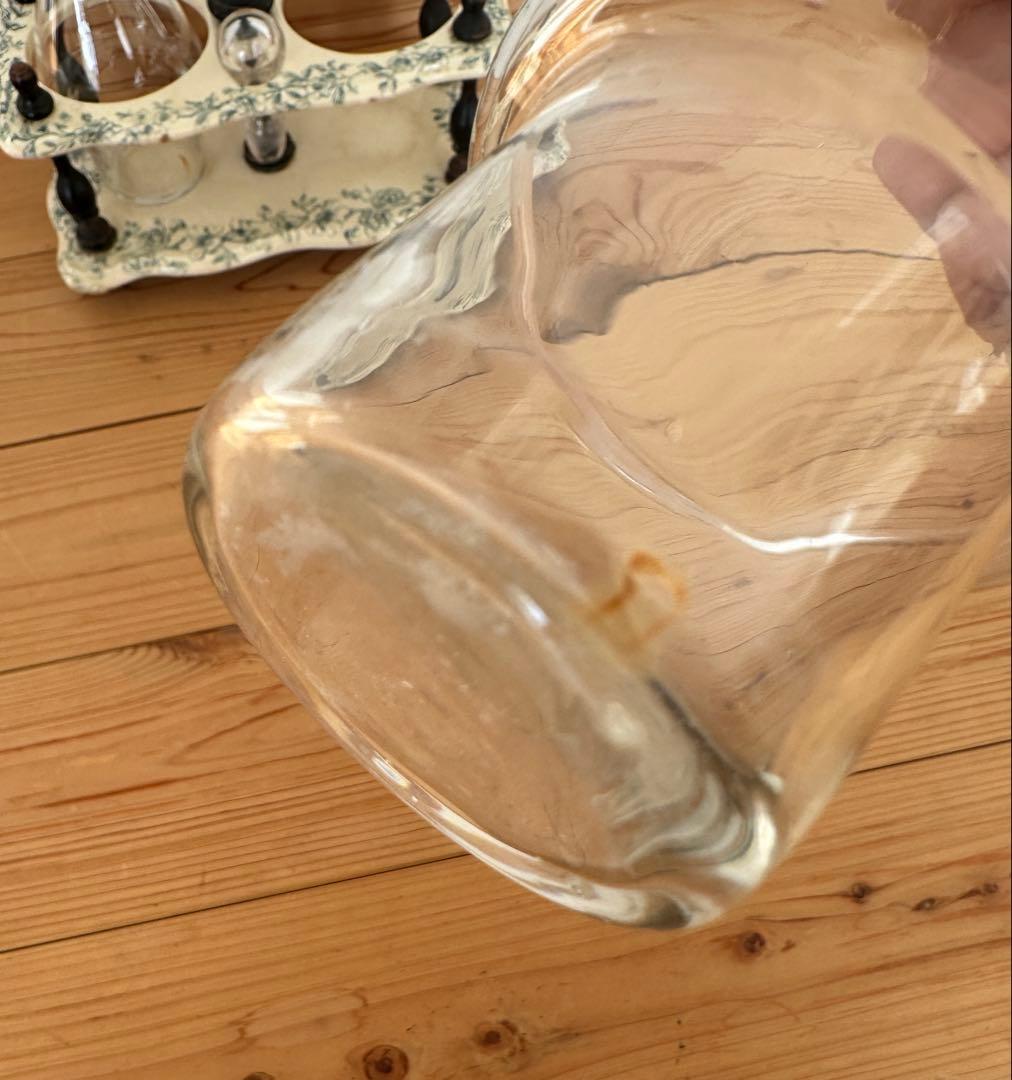 フランスアンティーク　サルグミンヌ　オイル&ビネガー　陶器フルセット　ナポレオン