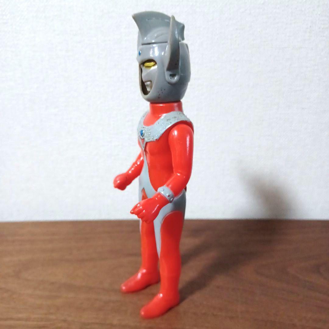 当時物ブルマァク面変わり「ウルトラマンタロウ」19㎝ヴィンテージソフビフィギュア