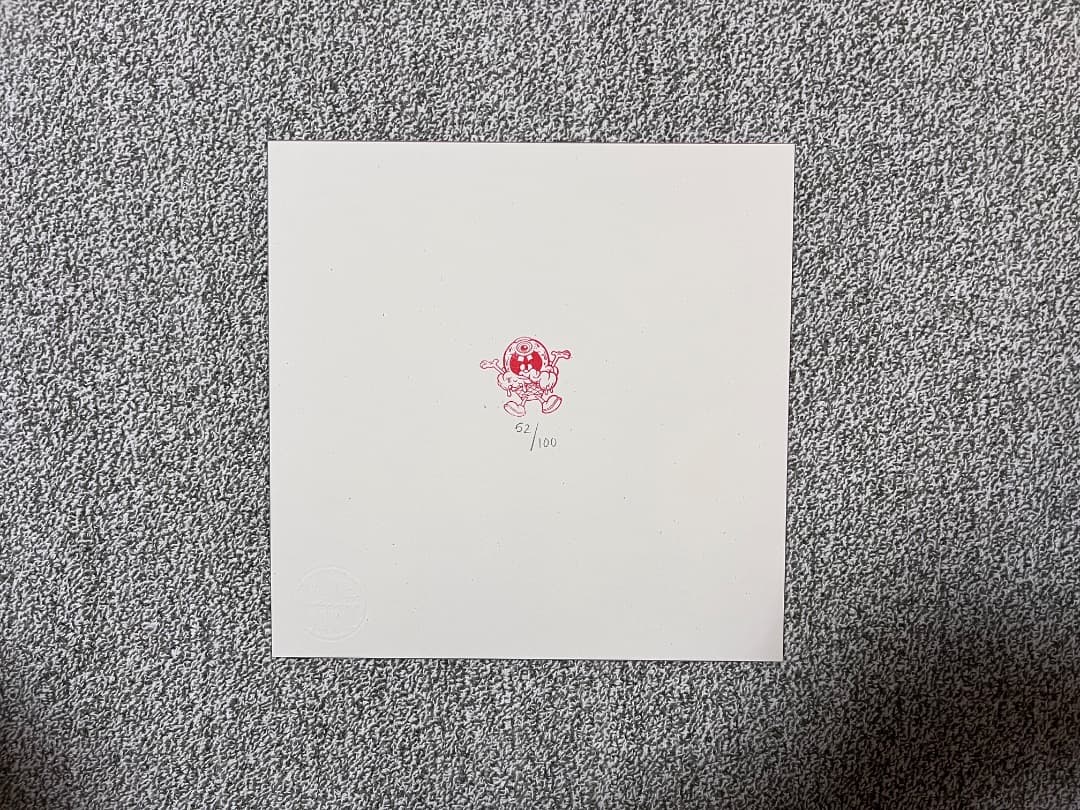 絵画 Buff Monster silkscreen