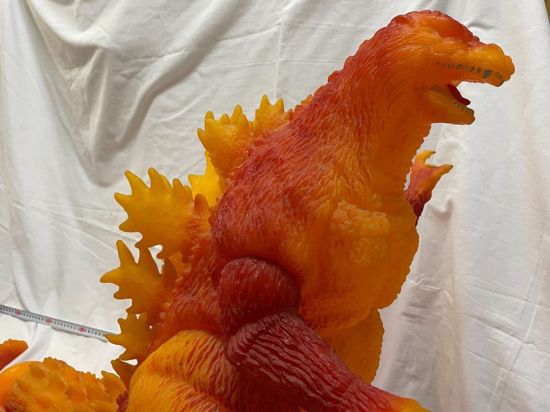 ゴジラ ソフビ ファイナル メモリアル シリアルナンバー付 高65㎝ 長120㎝