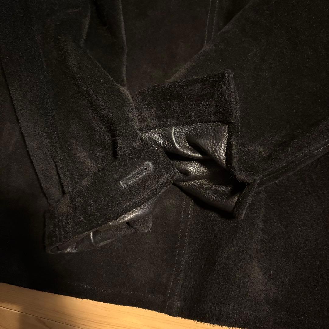 定価12万Bshop別注Sisii シシ スエードフレンチワークレザージャケット