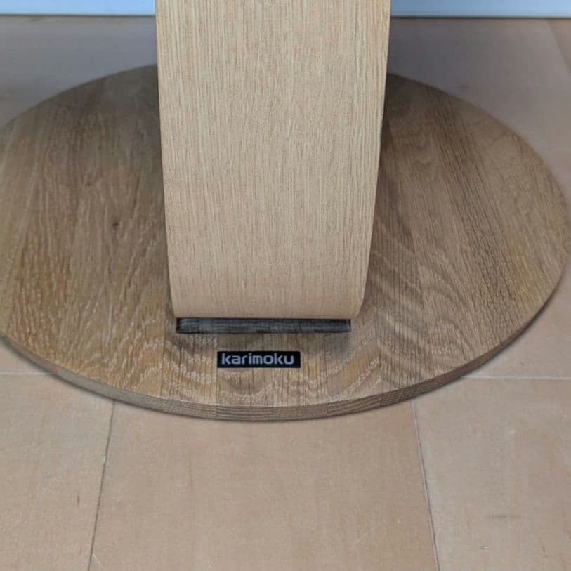 【美品】 カリモク サイドテーブル tu0102 木製 ピュアオーク