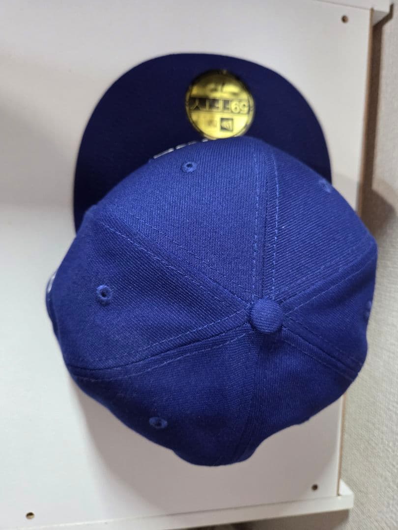 Supreme LA 59FIFTY キャップ ネイビー