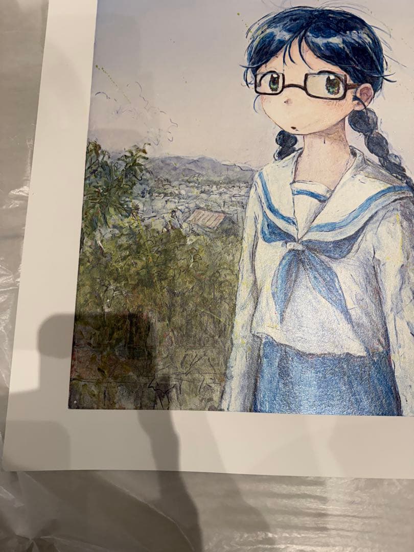 くらやえみ A Place With Ocean View 版画 サイン入り