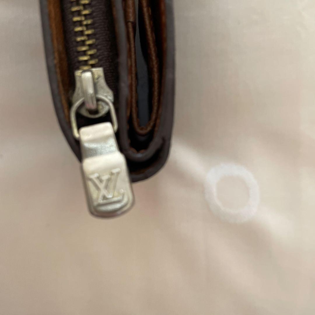 Louis Vuitton 二つ折り財布 ダークブラウン　モノグラム