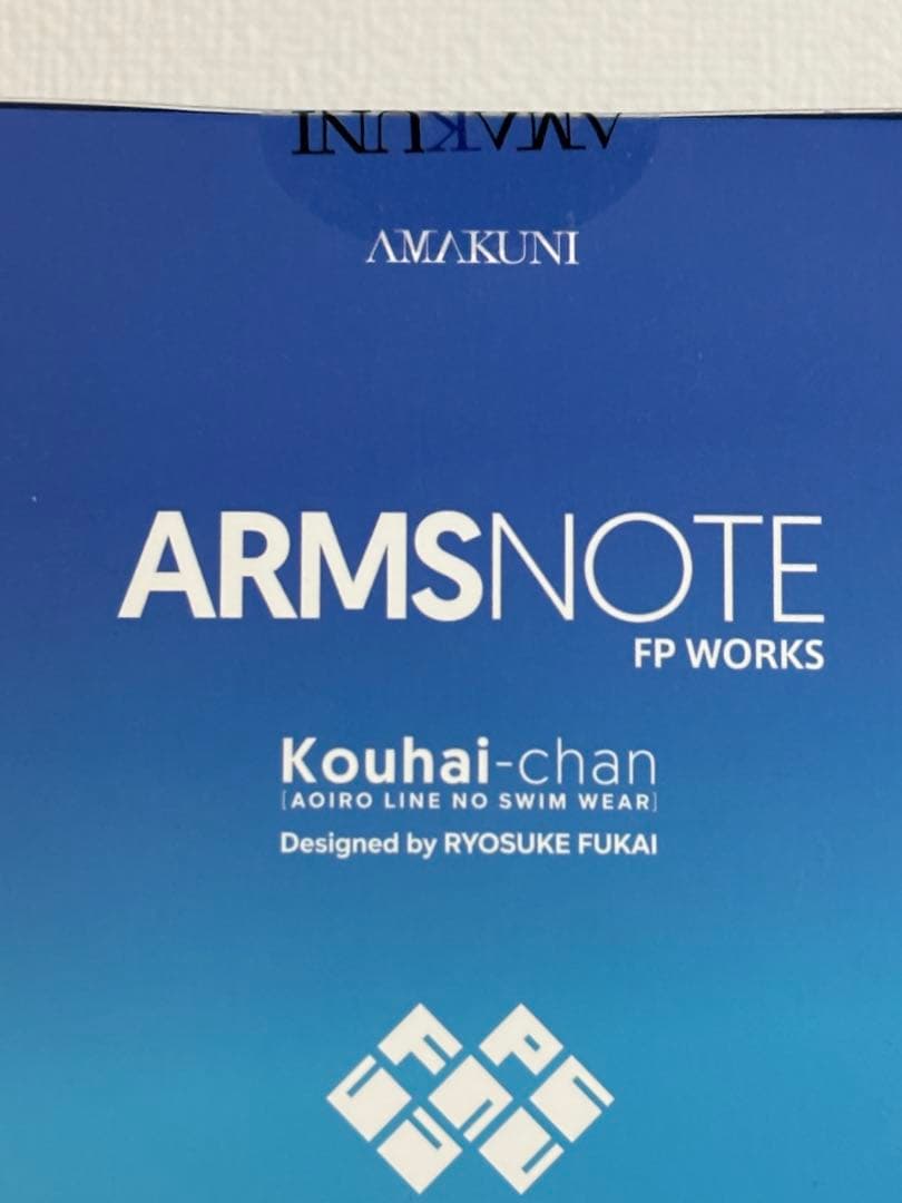 AMAKUNI 水泳部のコウハイちゃん 青色ラインの水着Ver.