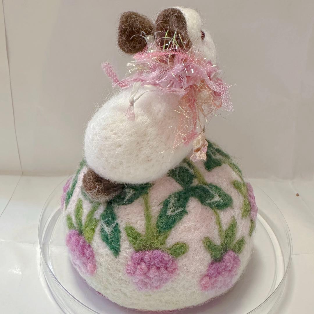 刺繍 うさぎ 作家 テディベア ハンドメンド ぬいぐるみ