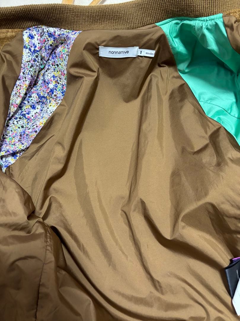 ジャケット・アウター nonnative RIDER BLOUSON COW LEATHER 1