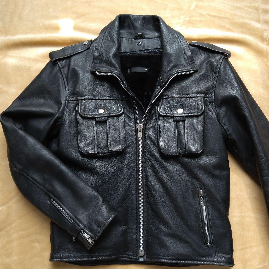 リューグーレザーズ 本革 L ライダース 革ジャン バイク
