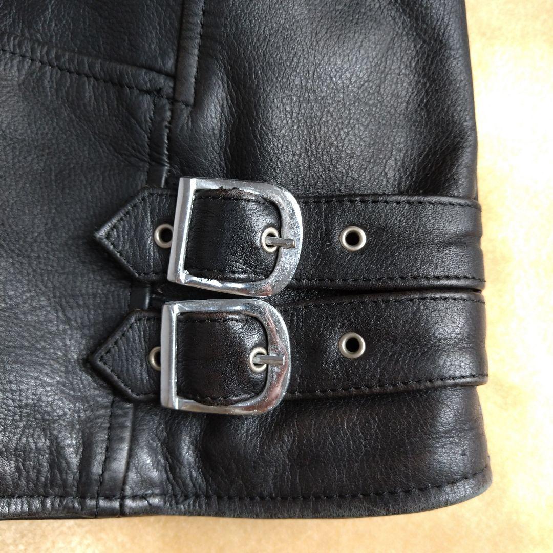 リューグーレザーズ 本革 L ライダース 革ジャン バイク