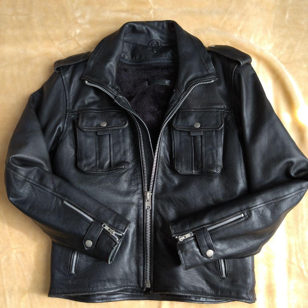リューグーレザーズ 本革 L ライダース 革ジャン バイク